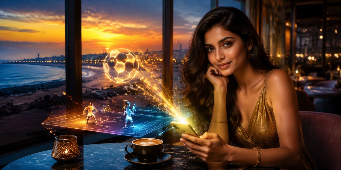 Chennai Marina Beach football betting with Indian model